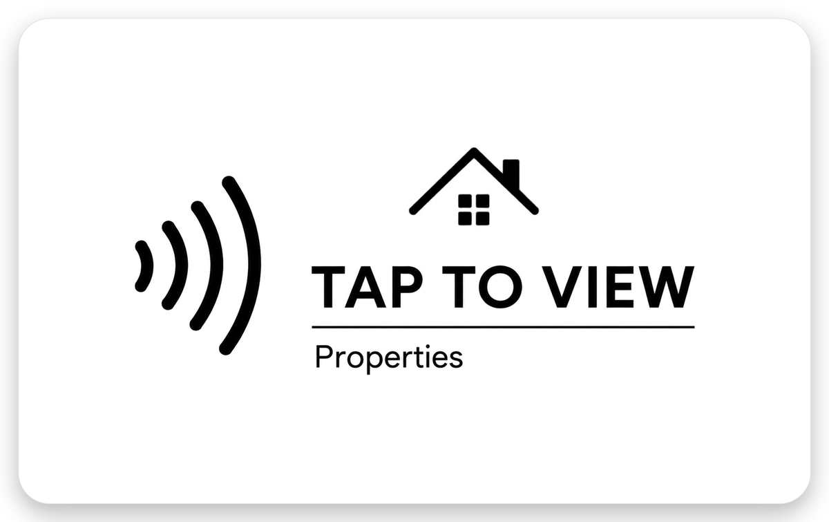 Sample NFC card — tap to view properties